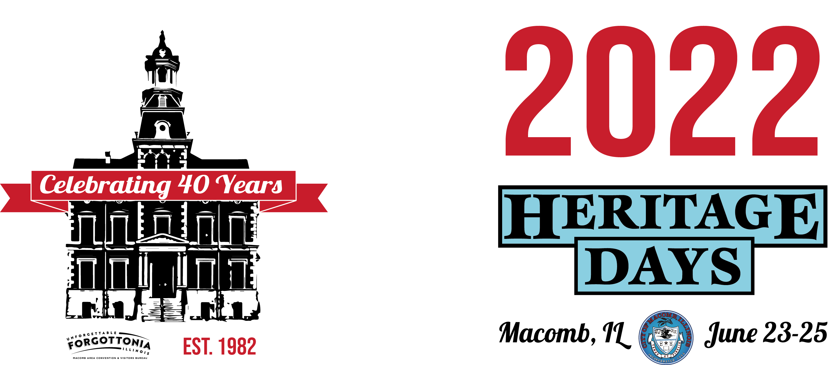 Macomb Illinois Heritage Days 2022 Celebrating 40 Years June 23-25