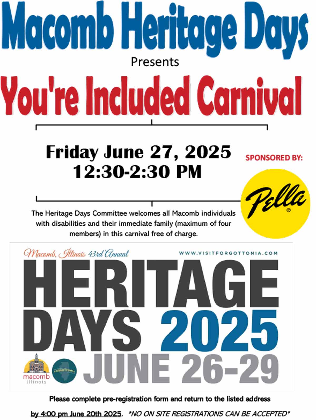 Macomb Heritage Days Youre Included Carnival